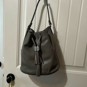 Brighton Gray Hobo Bag